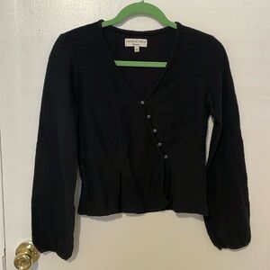 Madewell Black Long Sleeve Shirt